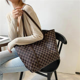 Women's Large Capacity Shoulder Bag Portable Tote Messenger Bag