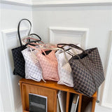 Women's Large Capacity Shoulder Bag Portable Tote Messenger Bag