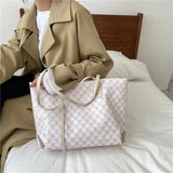 Women's Large Capacity Shoulder Bag Portable Tote Messenger Bag