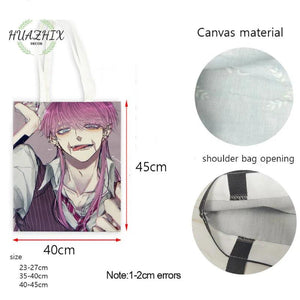 Japan Anime Tokyo Revengers Shoulder Bags High Capacity Canvas Handbags