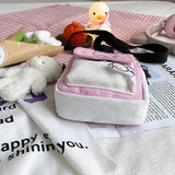Canvas Shoulder Women's Bag Small Messenger Crossbody Bags for Girls
