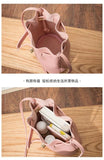 Women Bucket Crossbody Bags Mini Wide Strap Shoulder Handbags