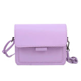 Lightweight PU Leather Crossbody Messenger Bag
