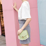 Candy Women Mini Crossbody Bag Messenger Bag TrapezoidHandbags