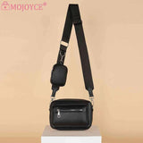 Leather Shoulder Tote Bag Hand Crossbody Bag Soft Square Zipper