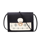 Women Mini Cross Body Bag Messenger Bag Hollow Mobile Phone Small Shoulder Bags