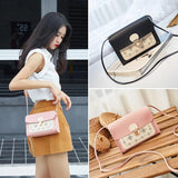 Women Mini Cross Body Bag Messenger Bag Hollow Mobile Phone Small Shoulder Bags