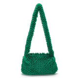 Solid Heart Plush Underarm Totes for Ladies
