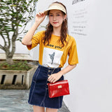 Clear PVC Shoulder Bag Women Solid Satchel Clutch
