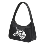 Shoulder Bag with Picture Print for Women