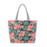 Women's Canvas Shoulder Bag Summer Shopper Handbag High Printing Tote