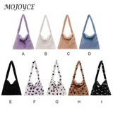 Cherry Pattern Print Shoulder Bag - Retro Small Purse for Women