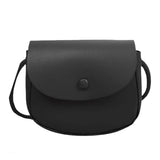 Women's Square Messenger Bag Flap Shoulder Satchel Crossbody Small Solid