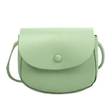 Women's Square Messenger Bag Flap Shoulder Satchel Crossbody Small Solid