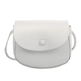 Women's Square Messenger Bag Flap Shoulder Satchel Crossbody Small Solid