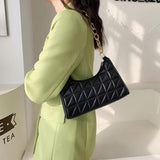 Retro Chain Handbag Women Shoulder Bag Totes Texture Female Shopping Bags