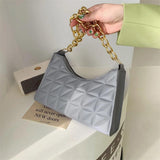 Retro Chain Handbag Women Shoulder Bag Totes Texture Female Shopping Bags