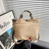 Vintage Large Capacity Handbag Women's Nylon Cloth Shoulder Bag