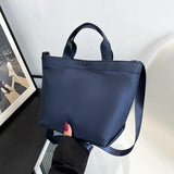 Vintage Large Capacity Handbag Women's Nylon Cloth Shoulder Bag
