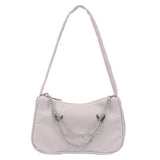 Vintage PU Leather Butterfly Underarm Bag Small Purse Casual Shoulder