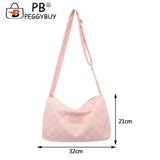 Plaid Crossbody Hand Bag for Ladies Girls