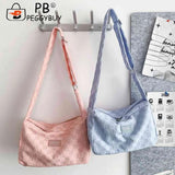 Plaid Crossbody Hand Bag for Ladies Girls