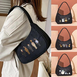 Retro Women Handbags Shoulder Underarm Casual Bag Wallets Phone Organizer