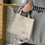 Corduroy Ladies Shoulder Bag Small Retro Women Handbags