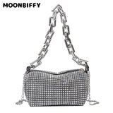 Bling Diamond Small Crossbody Messenger Bag