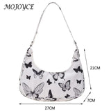 Animal Printing Underarm Bags Small Zipper Women Shoulder Travel Shopping Pouch