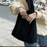 Canvas Tote Bag Ladies Travel Foldable Storage Bag Paint Printed