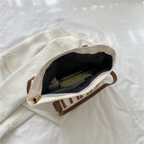 Women Tote Bags Large Capacity Travel High Shoulder Bag Letter Outdoor Shopper H