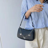 Women Butterfly Chain Shoulder Bags Ladies Small Shopper Bag Purse