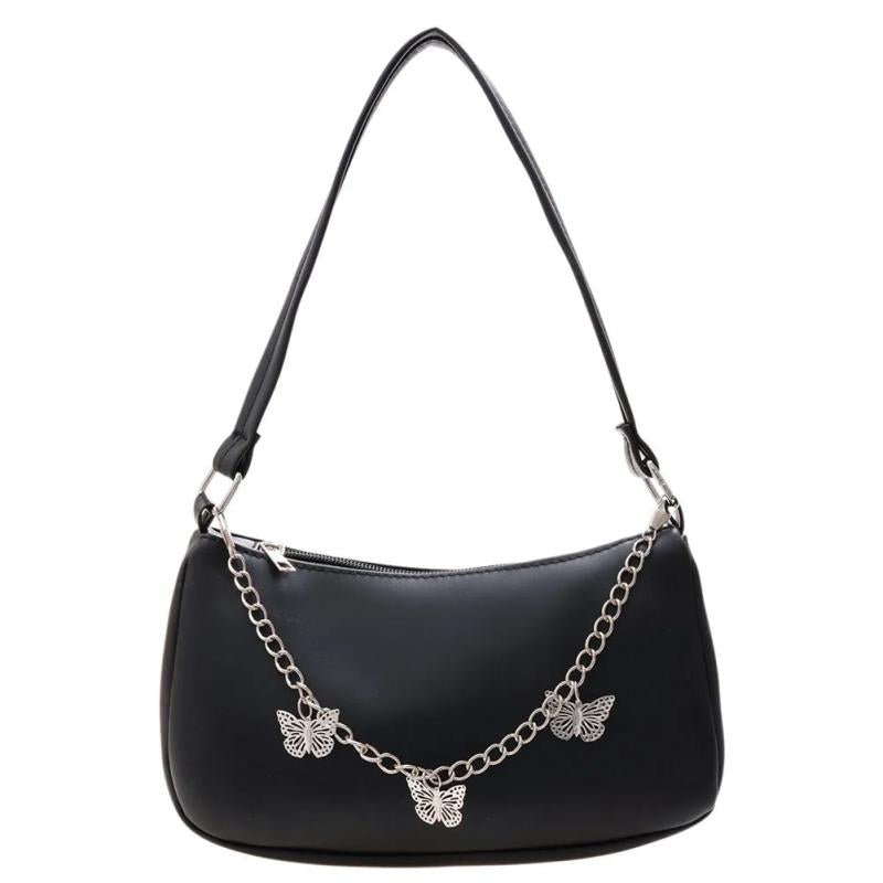 Women Butterfly Chain Shoulder Bags Ladies Small Shopper Bag Purse