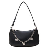 Women Butterfly Chain Shoulder Bags Ladies Small Shopper Bag Purse