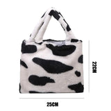 Soft Plush Furry Fluffy Totes for Women