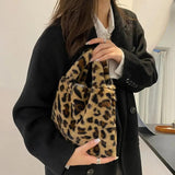 Soft Plush Furry Fluffy Totes for Women