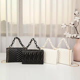 Thick Chain Small Square Bag Ladies Handbags Crossbody Bag