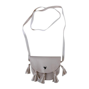 Small Women Messenger Bags Pu Leather Women Shoulder Bag Tassel Solid Clutches