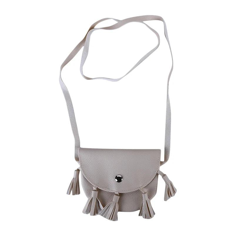 Small Women Messenger Bags Pu Leather Women Shoulder Bag Tassel Solid Clutches