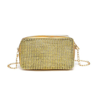 Diamond-encrusted Cosmetic Bag Women's Handbag Totes Shoulder Bag