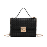 Women Chain Messenger Crossbody Bag Small Square Bag