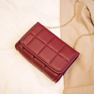 Embroidered Pillow Bag Crossbody Messenger Handbag