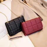 Embroidered Pillow Bag Crossbody Messenger Handbag