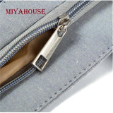 Floral Printed Handbag Women Shoulder Bag Canvas Summer Beach Bag