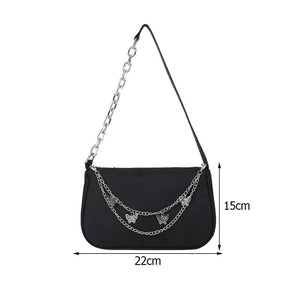 Women's Butterfly Chain Handbags Spring Shoulder Bag Ladies Small Tote