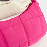 Quilted Ladies Handbags Shoulder Bags Women Hand Bags Winter Solid Soft Shopping