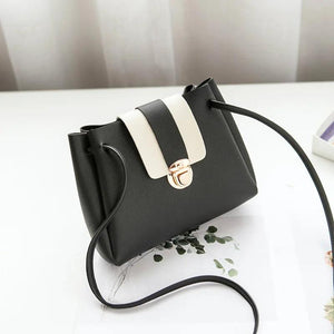 Women PU Leather Crossbody Messenger Bag Small Shoulder Bags Handbag