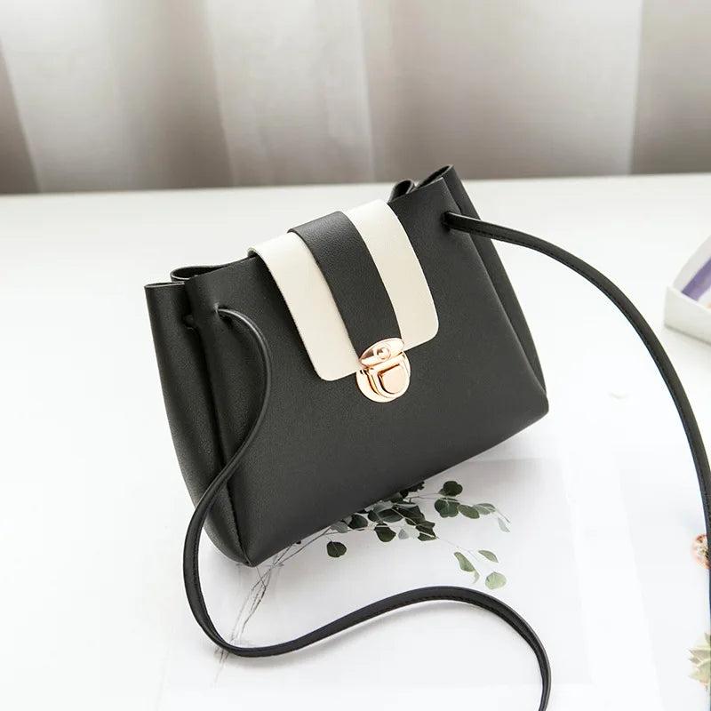 Women PU Leather Crossbody Messenger Bag Small Shoulder Bags Handbag