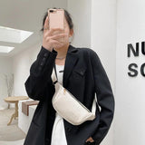 Leather Waist Belt Bag Bananas Shoulder Bags for Women